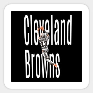 Cleveland browns Beckham Sticker